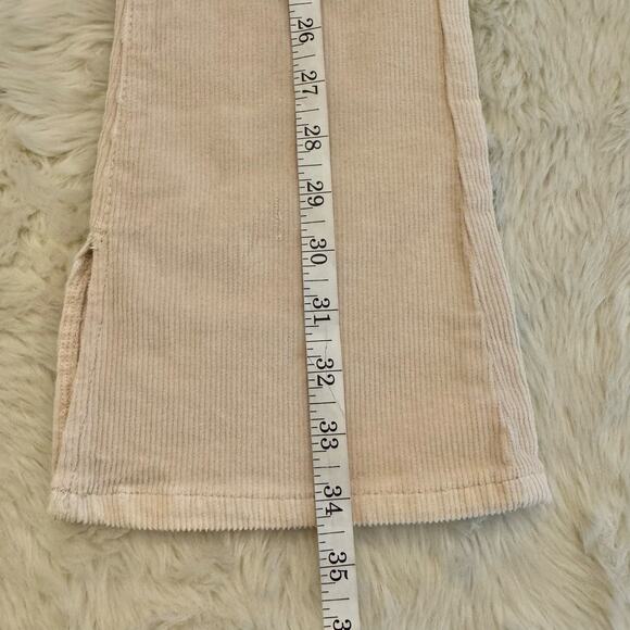 Zara High Rise Flat Front Corduroy Pants Girls 11-12 - Picture 9 of 13